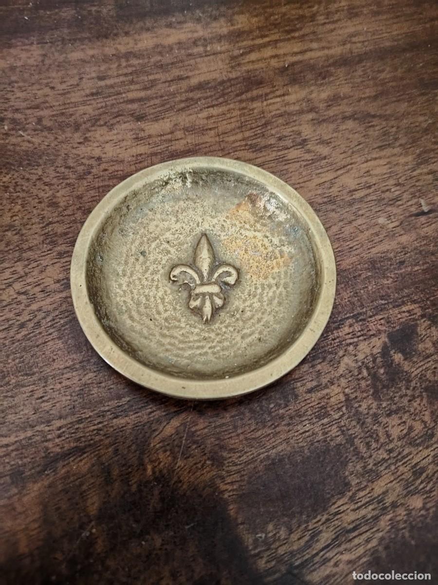 Antig&uuml;edades: Platillo bandejita flor de Lis. Scouts - Foto 1