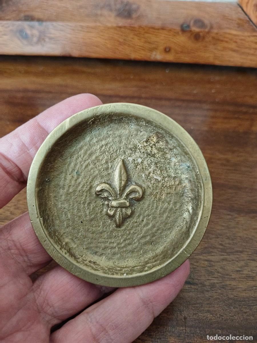 Antig&uuml;edades: Platillo bandejita flor de Lis. Scouts - Foto 3