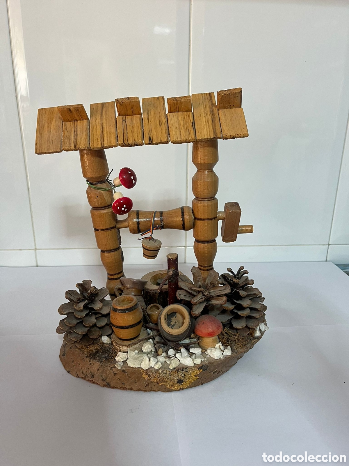 Antig&uuml;edades: Pozo de madera artesanal - Foto 1