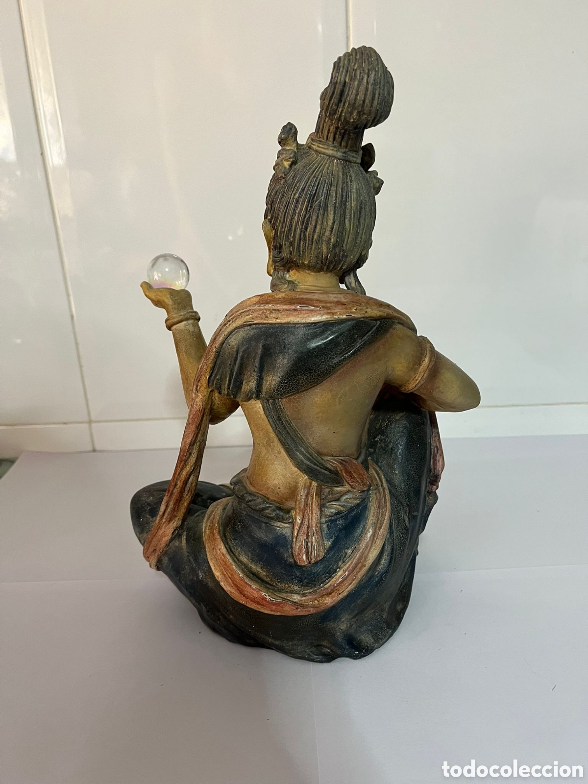 Antig&uuml;edades: Antigua figura de Buda - Foto 2