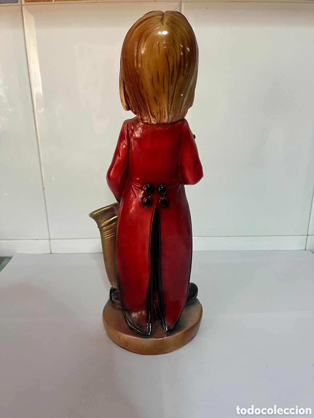 Antig&uuml;edades: Antigua figura de Payaso - Foto 2