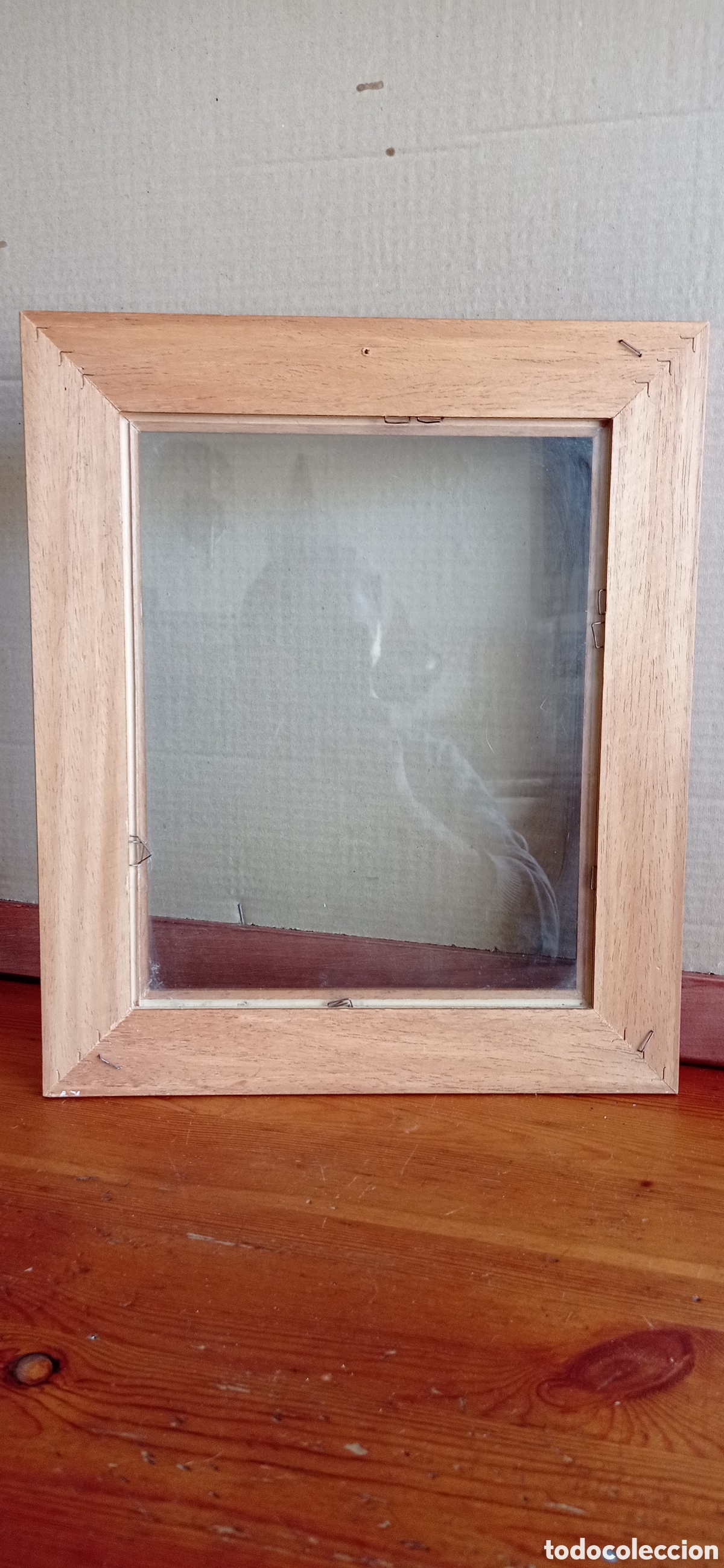 Antig&uuml;edades: MARCO / DE MADERA / CON CRISTAL / COMO NUEVO - Foto 2