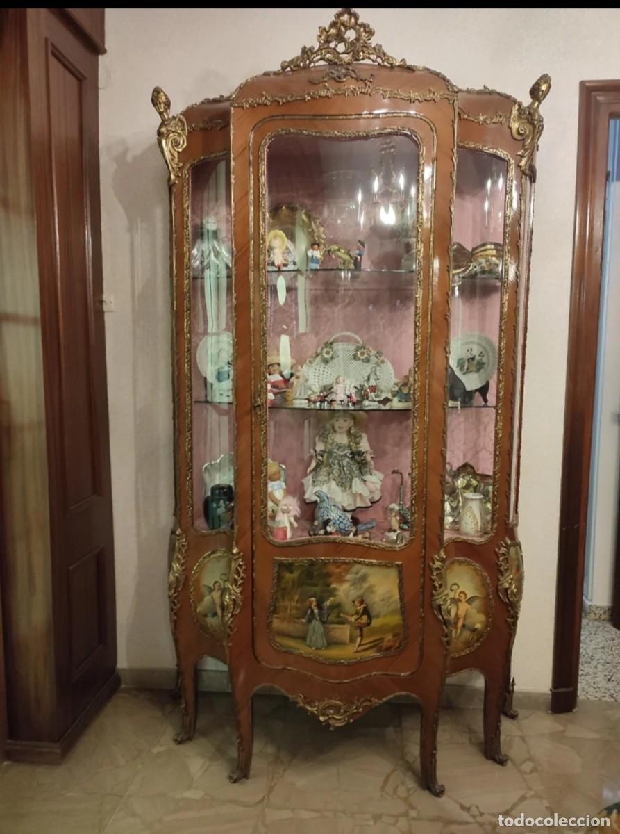 Antig&uuml;edades: Vitrina estilo Luis XVI - Foto 11