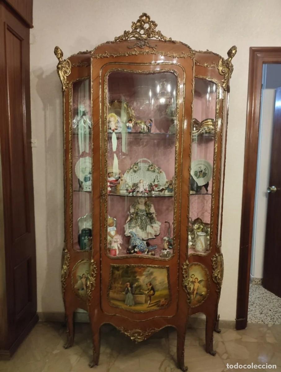 Antig&uuml;edades: Vitrina estilo Luis XVI - Foto 12