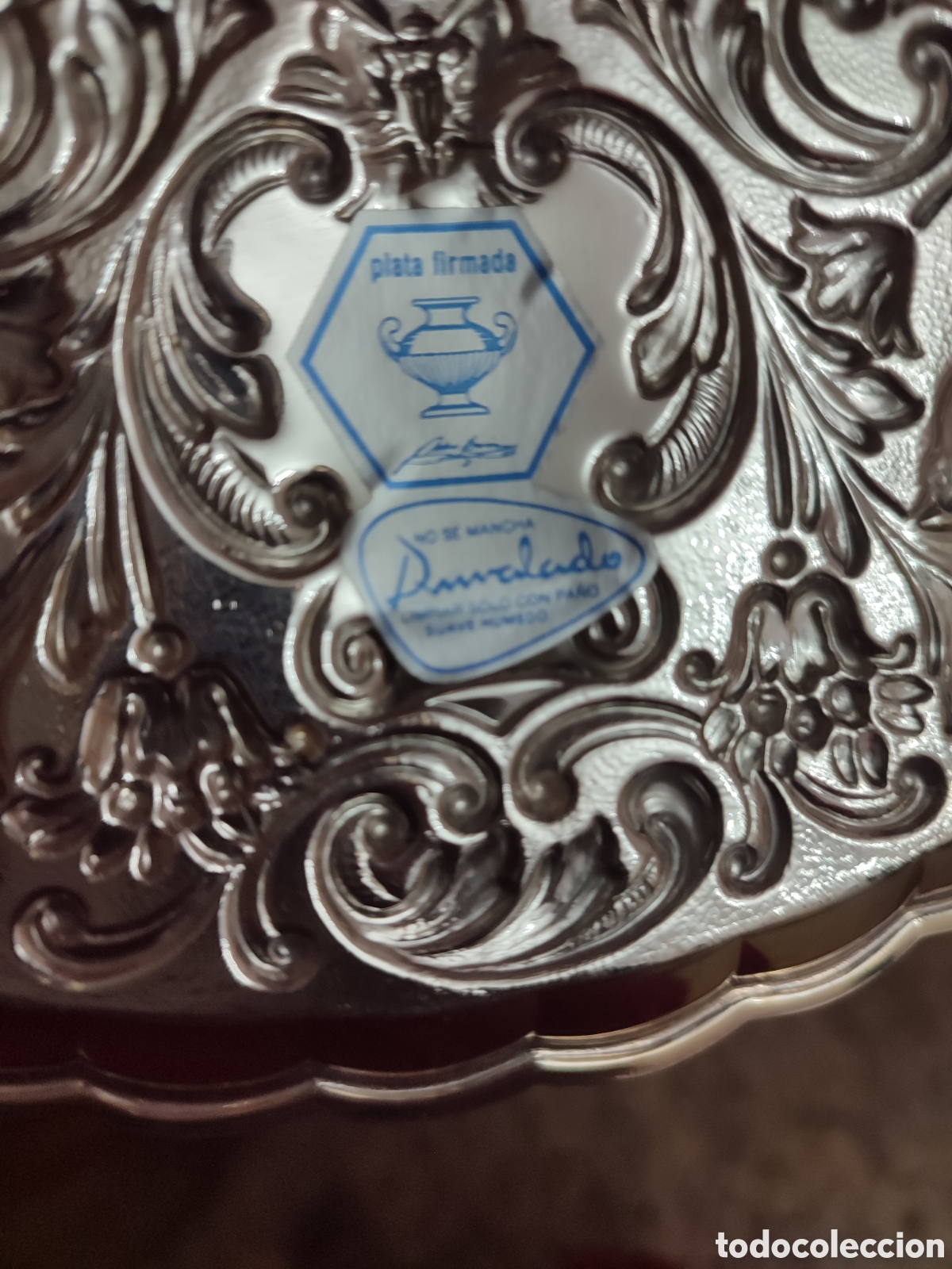 Antig&uuml;edades: Juego de tocador de plata - Foto 6