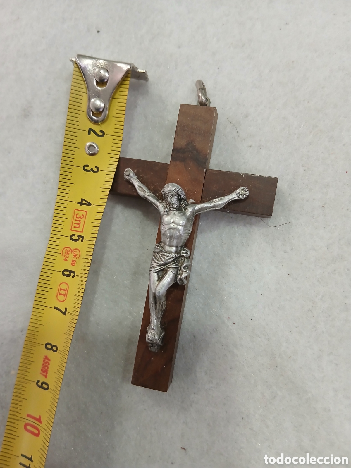 Antig&uuml;edades: Cruz de madera. (L102) - Foto 2