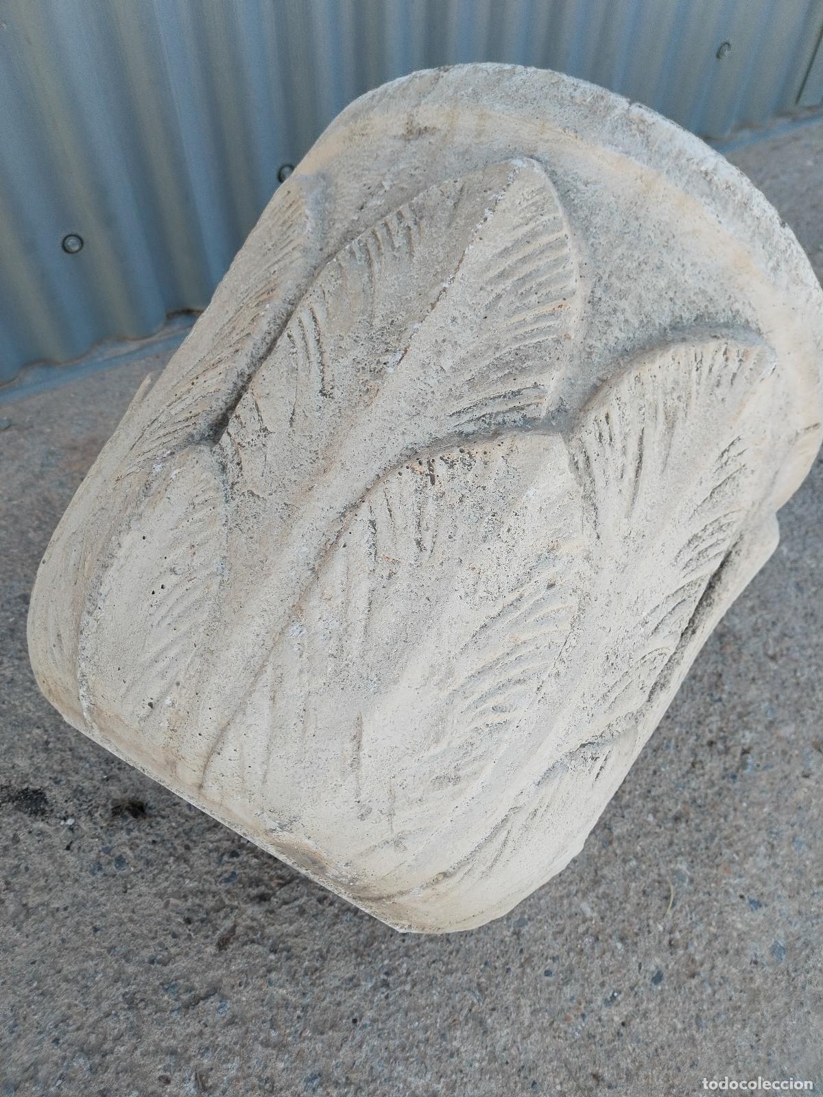 Antig&uuml;edades: macetero en piedra artificial - Foto 5
