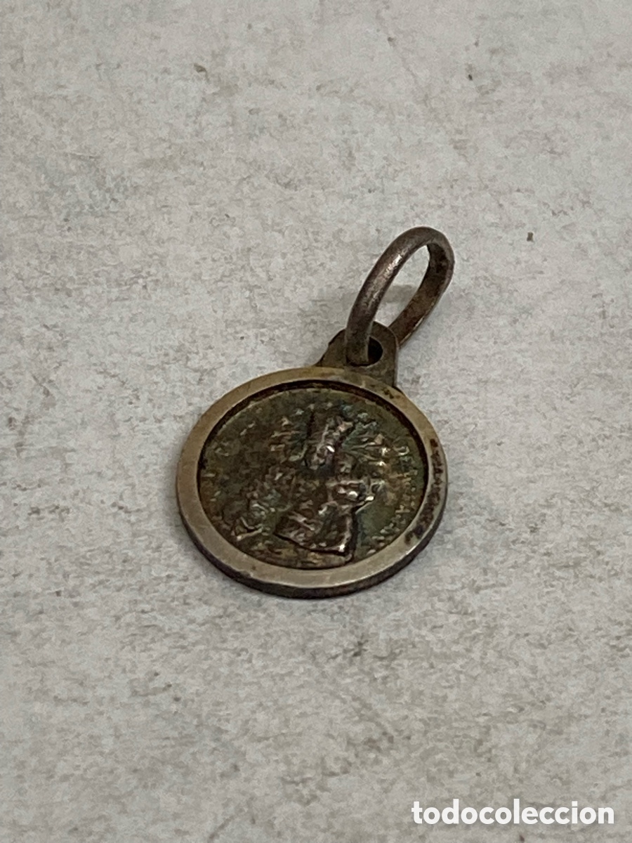Antig&uuml;edades: Medalla de plata religiosa C438 - Foto 1