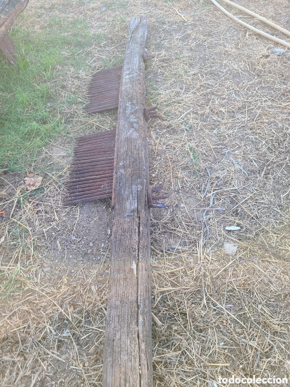 Antig&uuml;edades: Ripo de madera y forja s.XIX - Foto 6