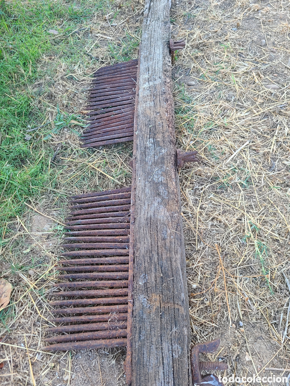 Antig&uuml;edades: Ripo de madera y forja s.XIX - Foto 7