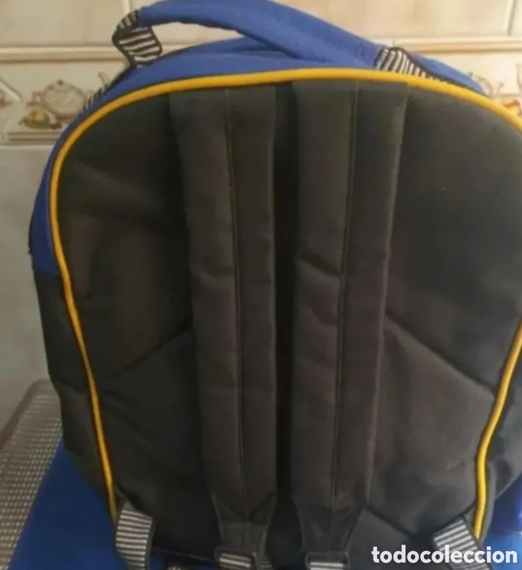 Antig&uuml;edades: Mochila de picnic. Nevera. - Foto 6