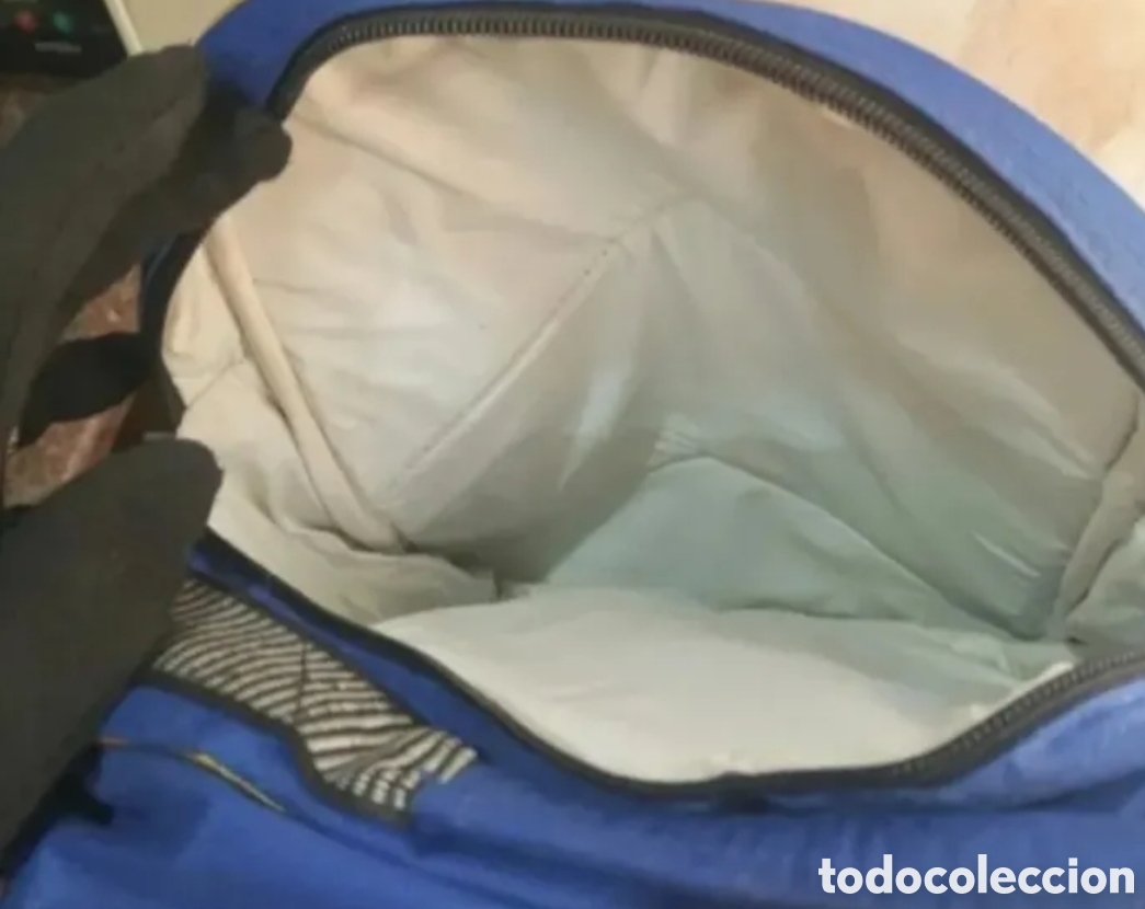 Antig&uuml;edades: Mochila de picnic. Nevera. - Foto 8