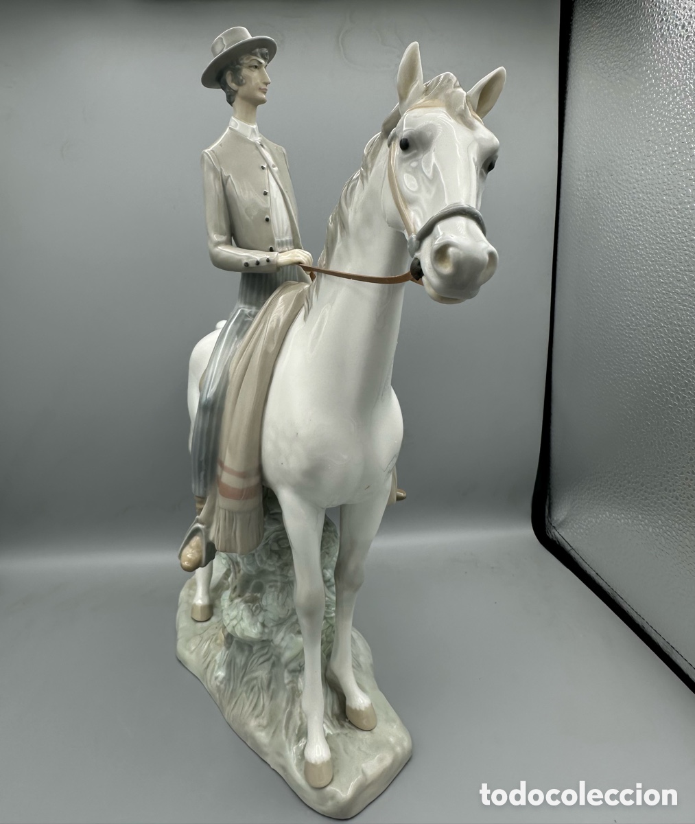 Antig&uuml;edades: REF: 01001061 &ldquo;JINETE ANDALUZ&rdquo; LLADR&Oacute; - Foto 2