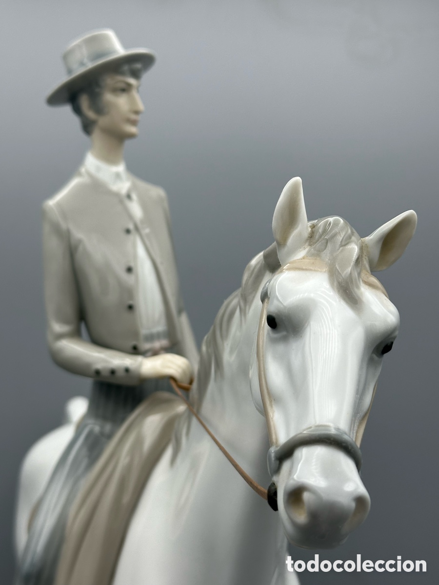 Antig&uuml;edades: REF: 01001061 &ldquo;JINETE ANDALUZ&rdquo; LLADR&Oacute; - Foto 3