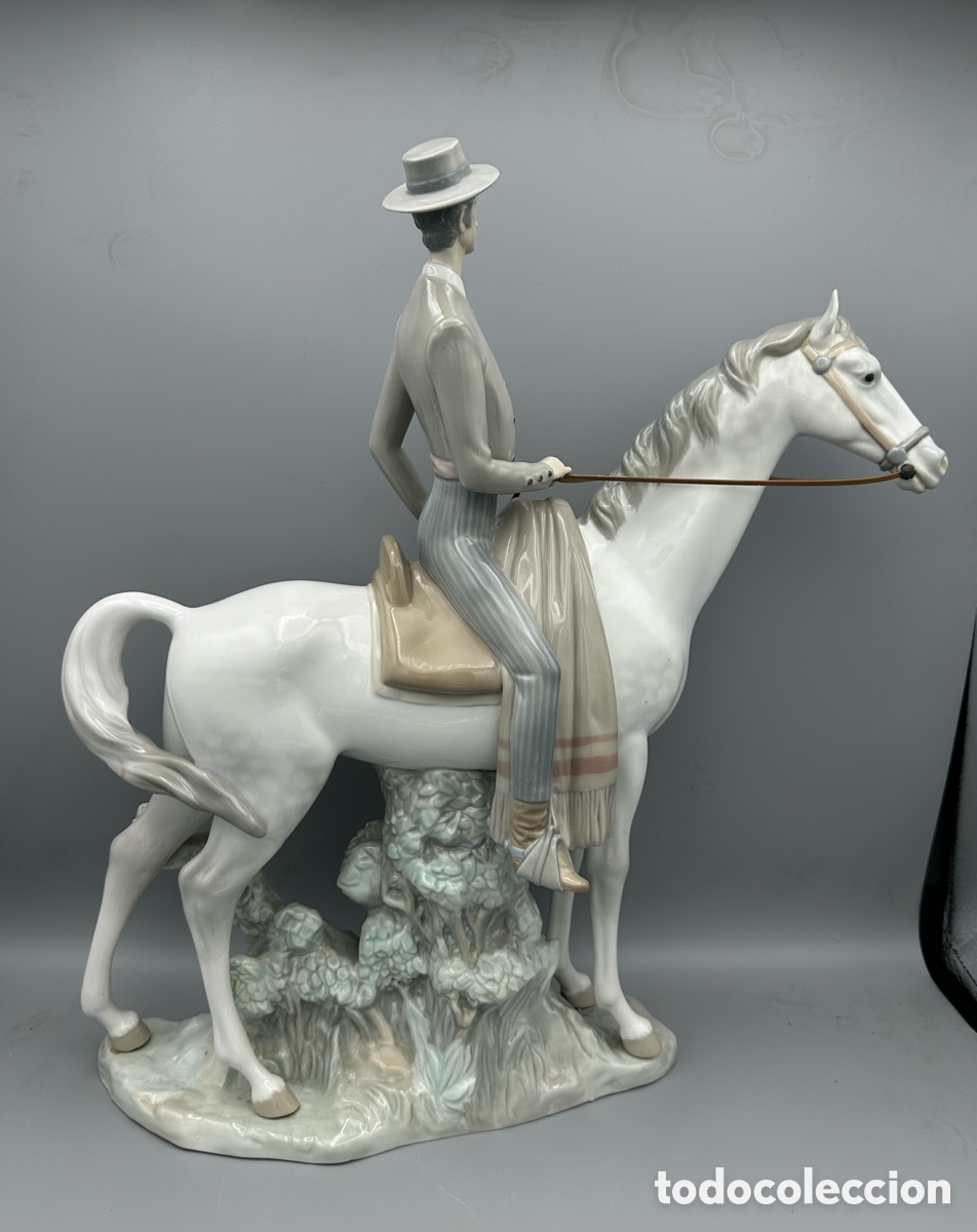Antig&uuml;edades: REF: 01001061 &ldquo;JINETE ANDALUZ&rdquo; LLADR&Oacute; - Foto 4