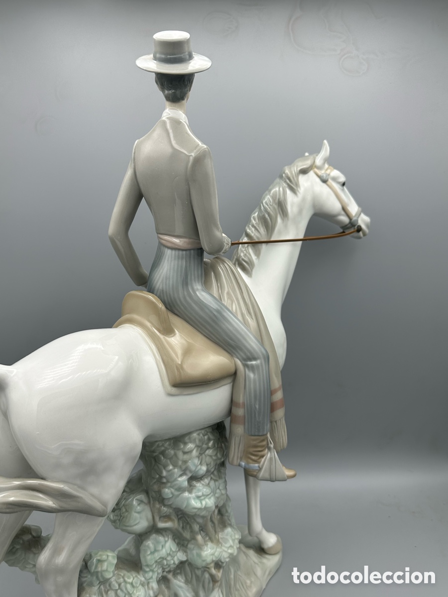 Antig&uuml;edades: REF: 01001061 &ldquo;JINETE ANDALUZ&rdquo; LLADR&Oacute; - Foto 5