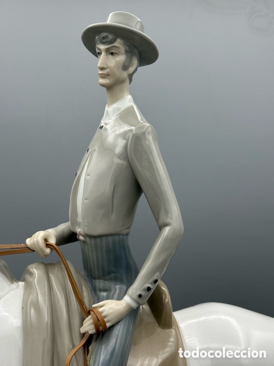 Antig&uuml;edades: REF: 01001061 &ldquo;JINETE ANDALUZ&rdquo; LLADR&Oacute; - Foto 6