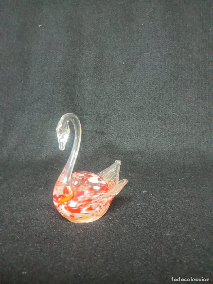 Antig&uuml;edades: CISNE CRISTAL DE MURANO - Foto 1