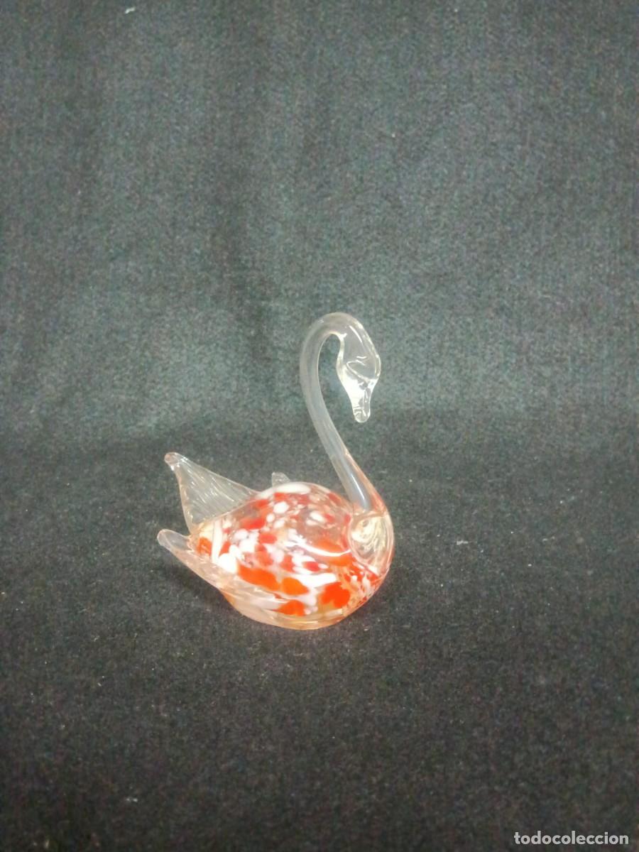 Antig&uuml;edades: CISNE CRISTAL DE MURANO - Foto 2