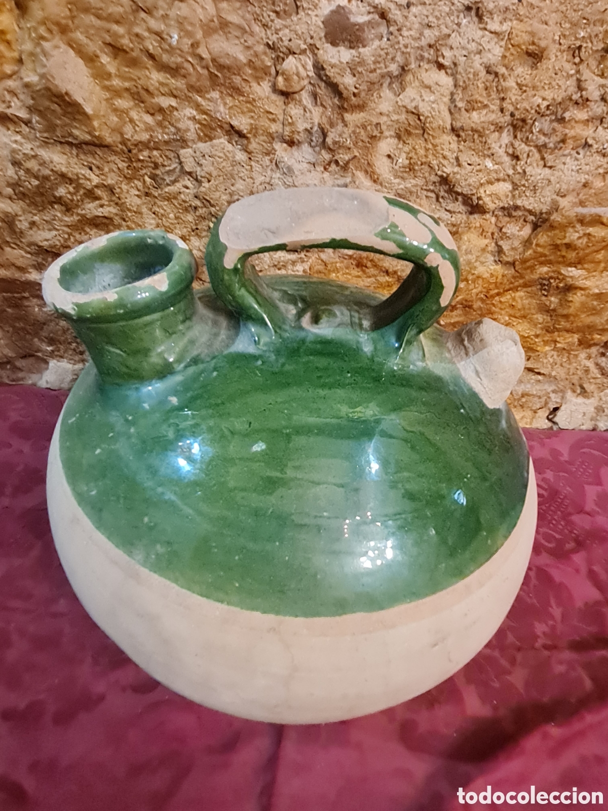 Antig&uuml;edades: Antiguo y enorme botijo - Foto 3