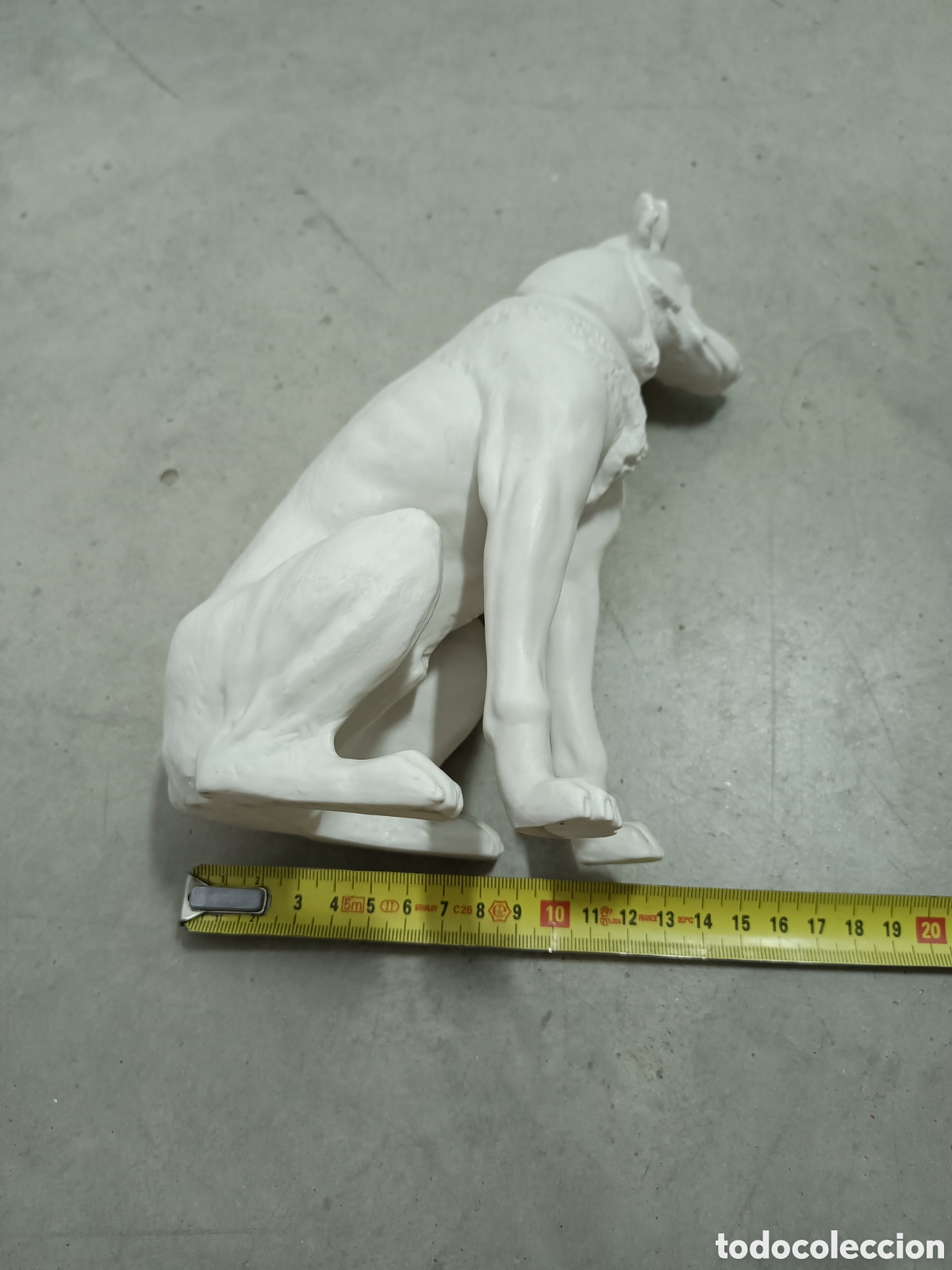 Antig&uuml;edades: FIGURA DE PERRO EN PORCELANA - Foto 9