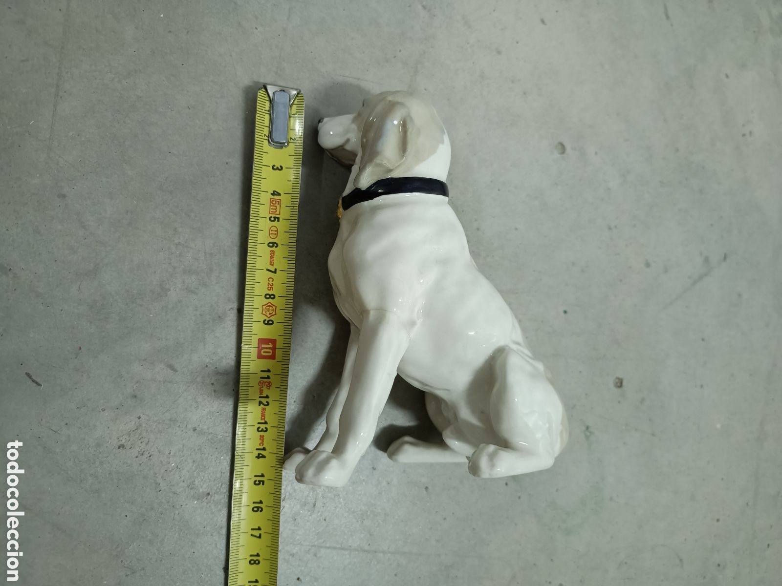 Antig&uuml;edades: FIGURA DE PERRO EN PORCELANA - Foto 7