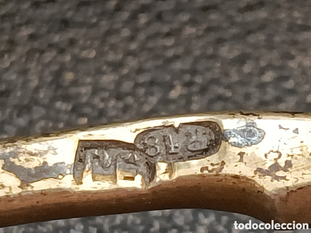 Antig&uuml;edades: Cuchara con esmalte de plata Rusa. - Foto 19