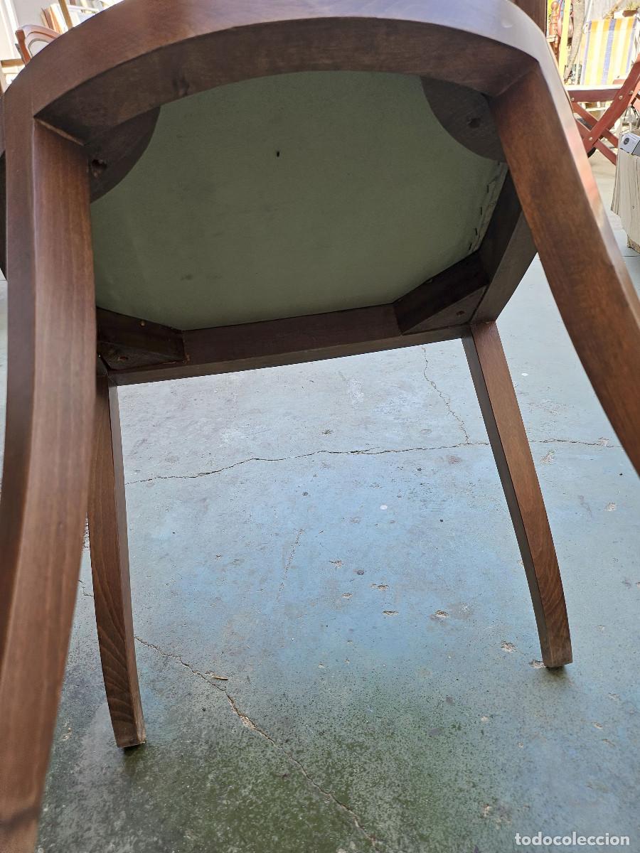 Antig&uuml;edades: parejas de sillones de madera y de cuero - Foto 11