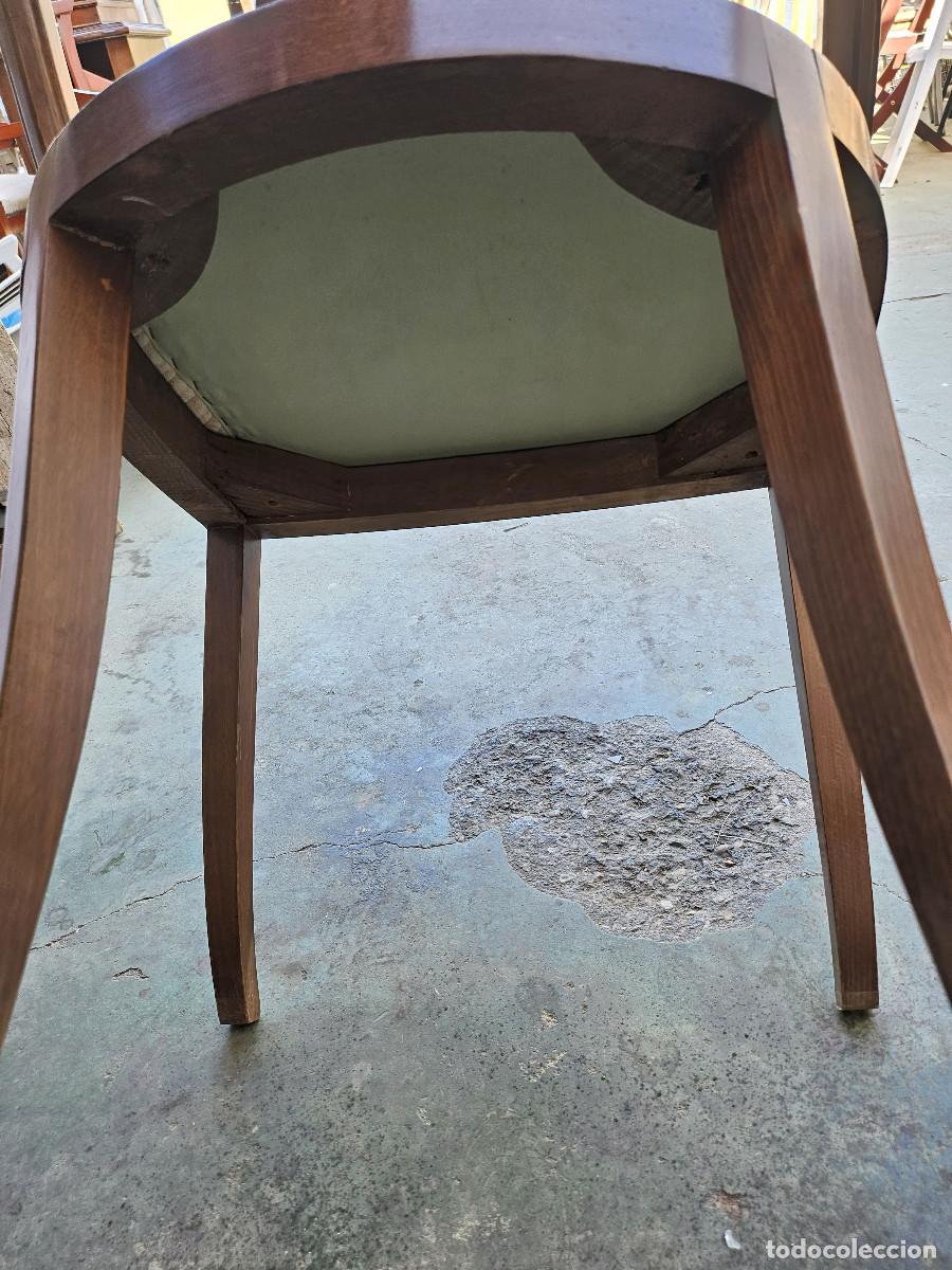 Antig&uuml;edades: parejas de sillones de madera y de cuero - Foto 12