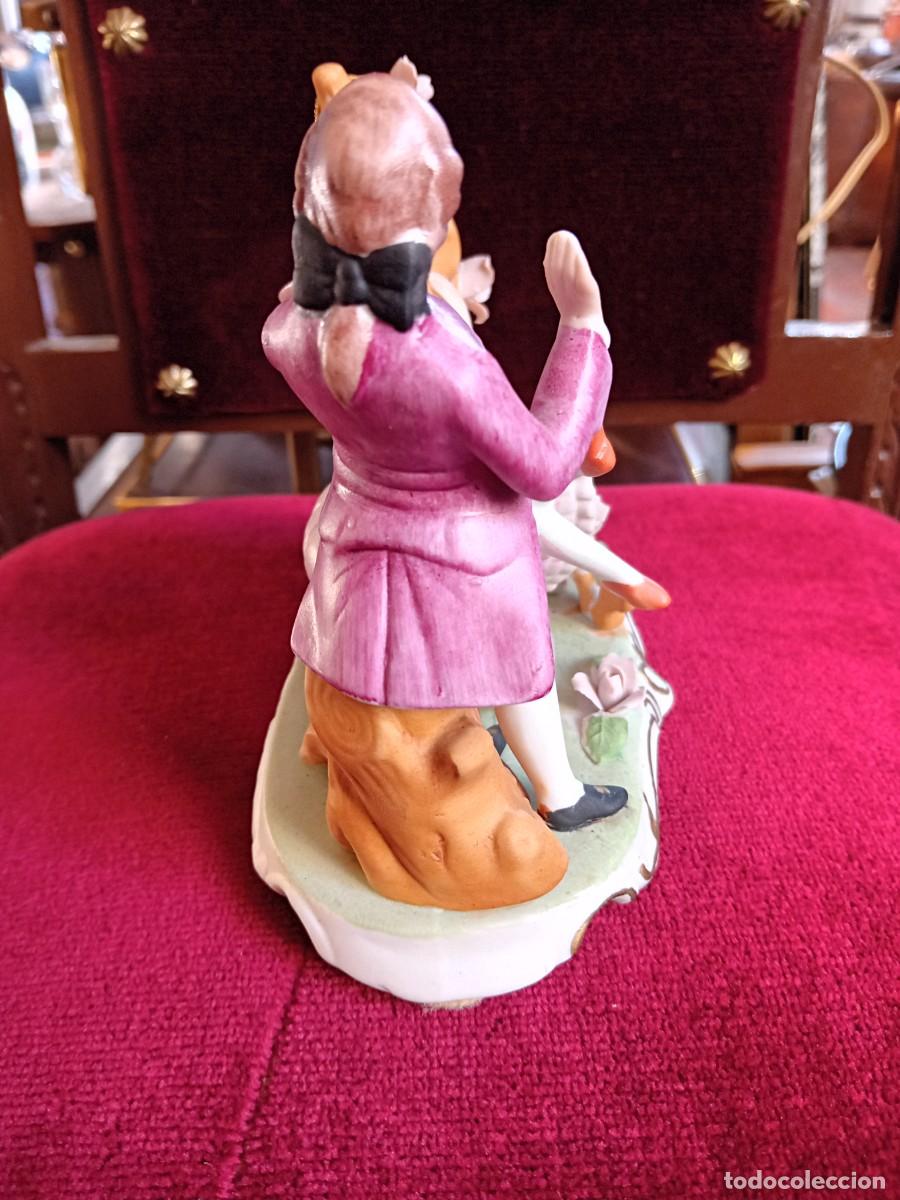 Antig&uuml;edades: Biscuit, El columpio de Fragonard - Foto 2