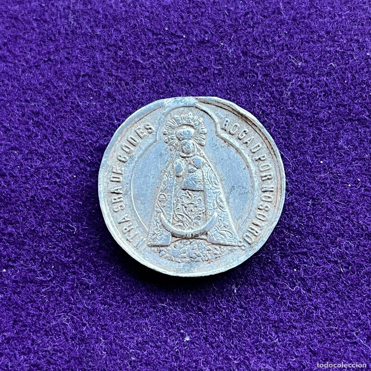 Antig&uuml;edades: CODES (NAVARRA). MEDALLA DE NTRA SE&Ntilde;ORA DE CODES Y BASILICA. - Foto 1
