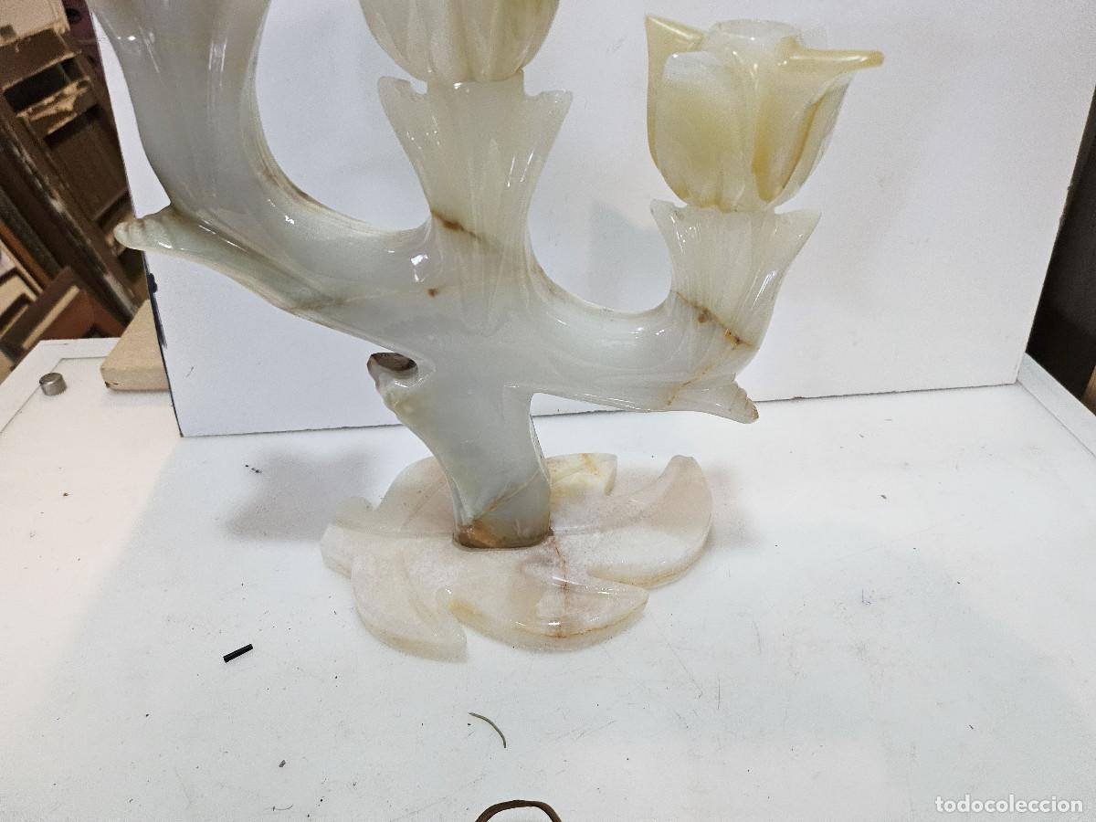 Antig&uuml;edades: candelabro de `piedra - Foto 3