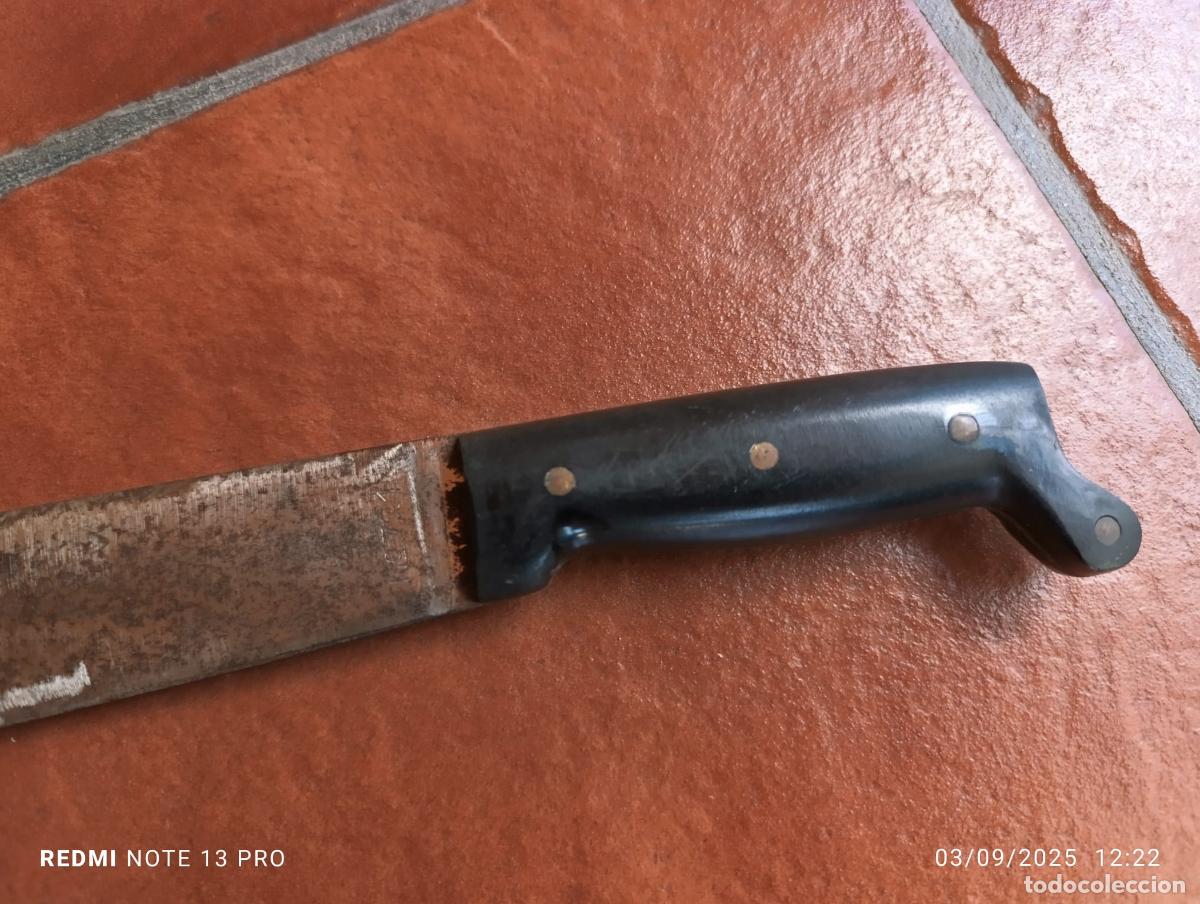 Antig&uuml;edades: ANTIGUO MACHETE CUCHILLO SELVA. - Foto 5