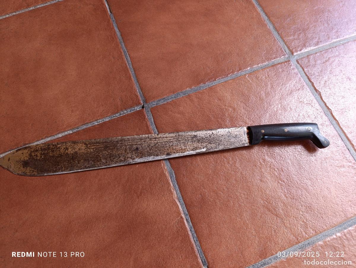 Antig&uuml;edades: ANTIGUO MACHETE CUCHILLO SELVA. - Foto 6