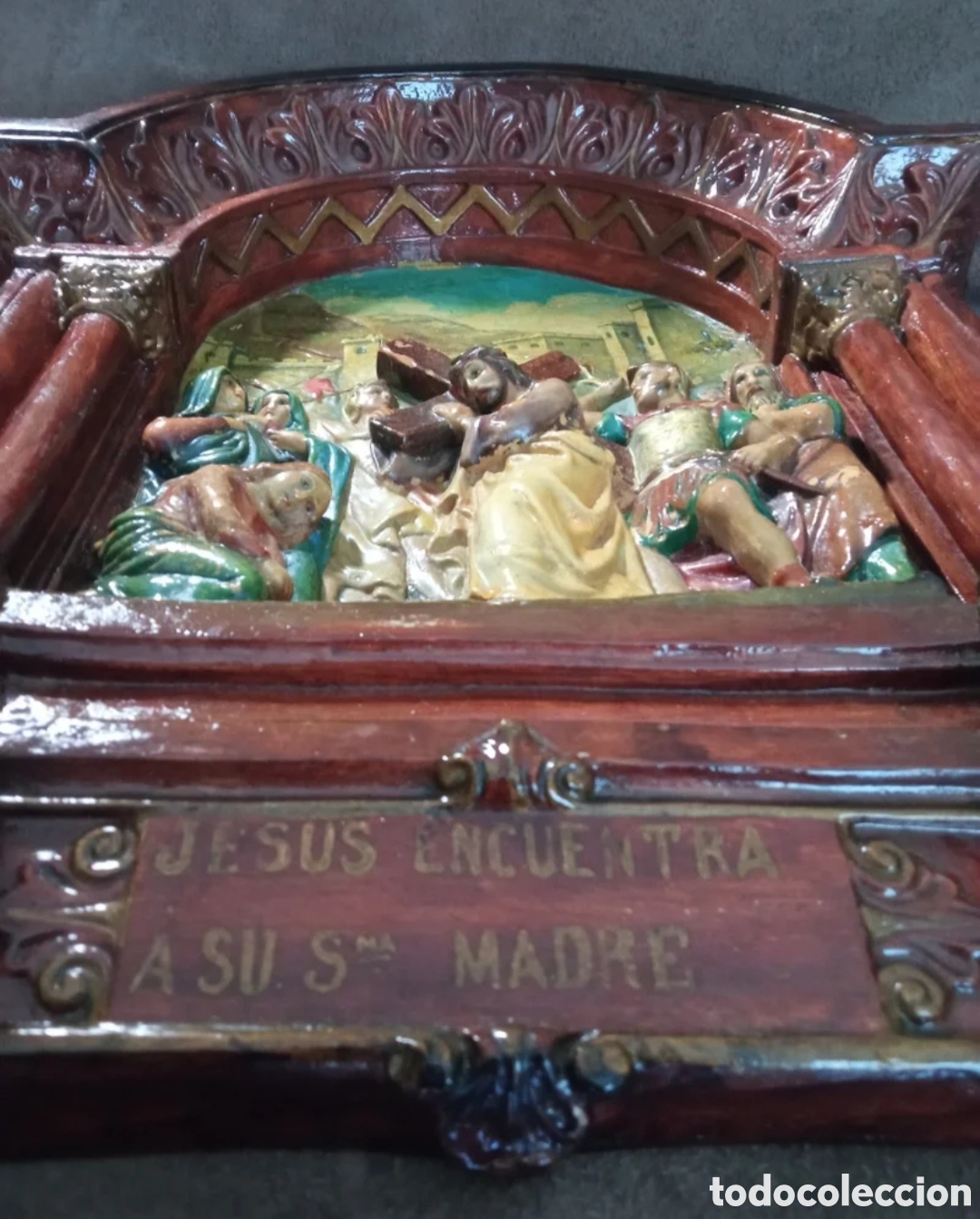 Antig&uuml;edades: Via Crucis IV estaci&oacute;n - Foto 2
