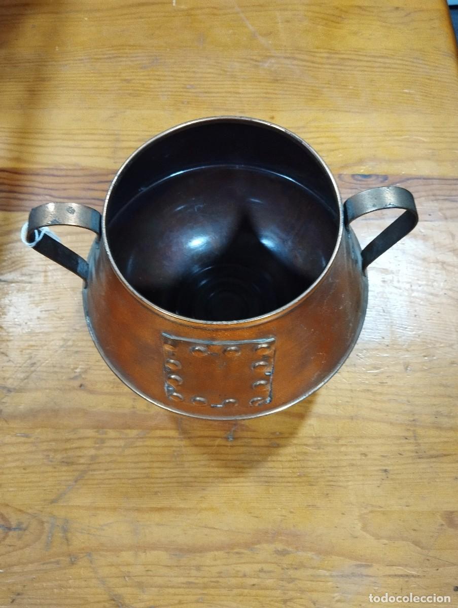 Antig&uuml;edades: OLLA DE COBRE MODERNA. - Foto 2