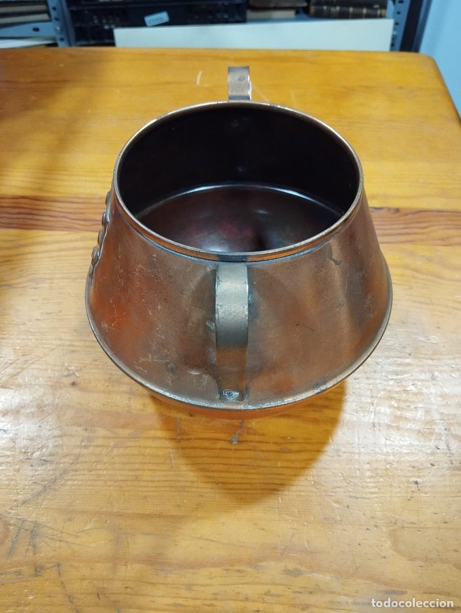 Antig&uuml;edades: OLLA DE COBRE MODERNA. - Foto 4