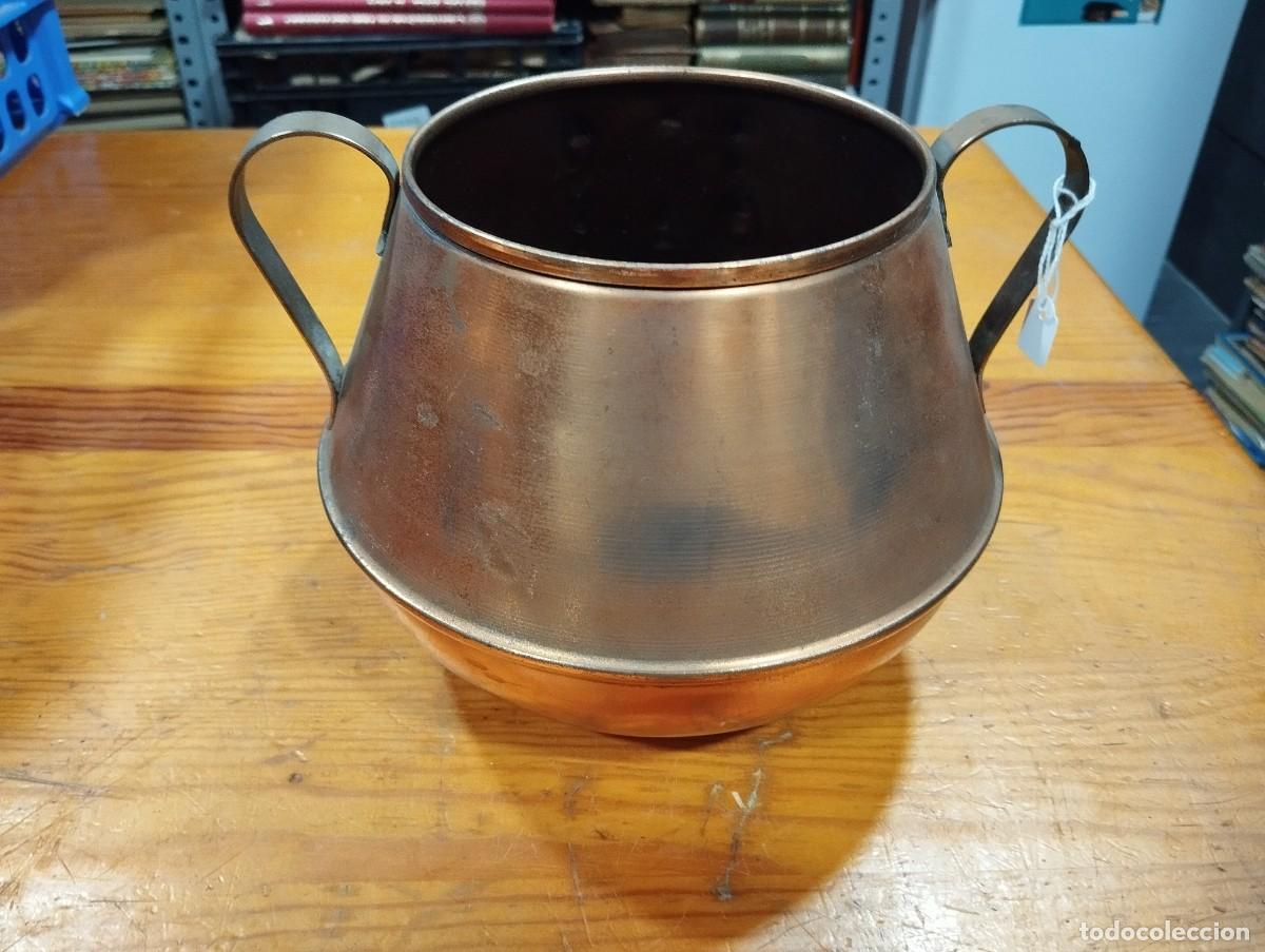 Antig&uuml;edades: OLLA DE COBRE MODERNA. - Foto 5