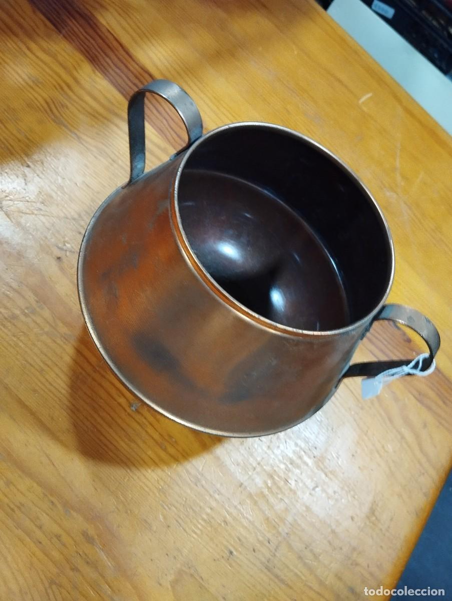 Antig&uuml;edades: OLLA DE COBRE MODERNA. - Foto 8