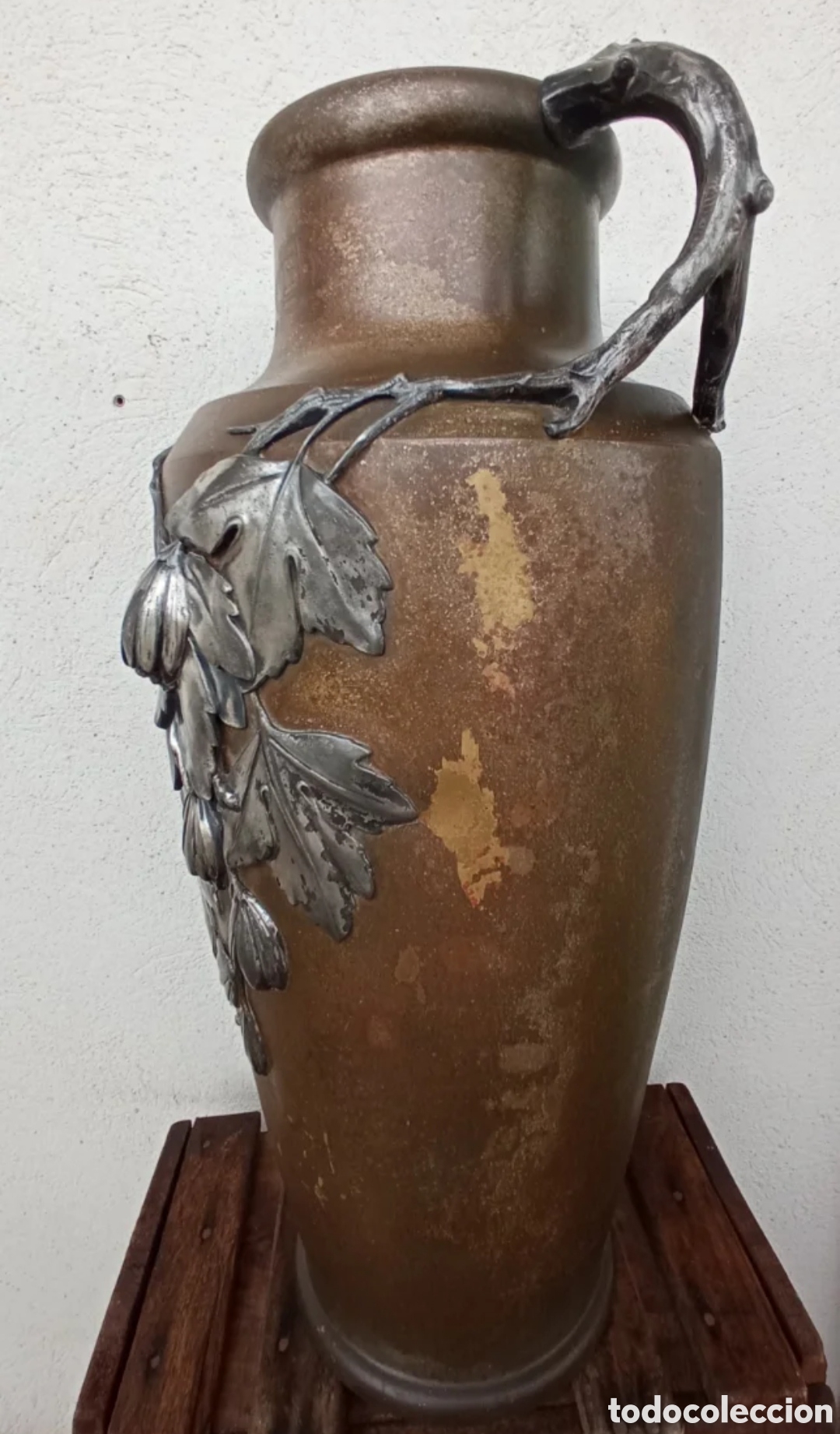 Antig&uuml;edades: Gran Jarr&oacute;n Art Nouveau - Foto 2