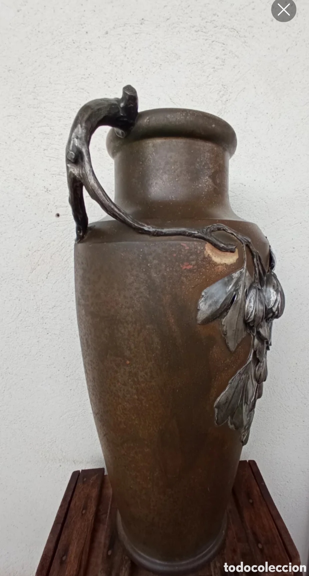 Antig&uuml;edades: Gran Jarr&oacute;n Art Nouveau - Foto 4