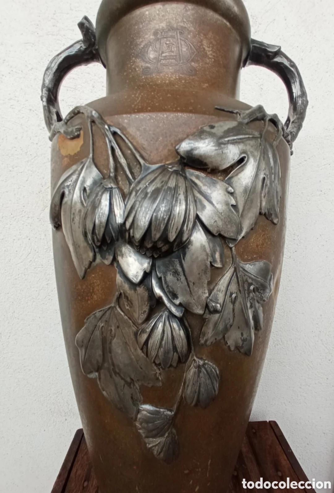 Antig&uuml;edades: Gran Jarr&oacute;n Art Nouveau - Foto 5