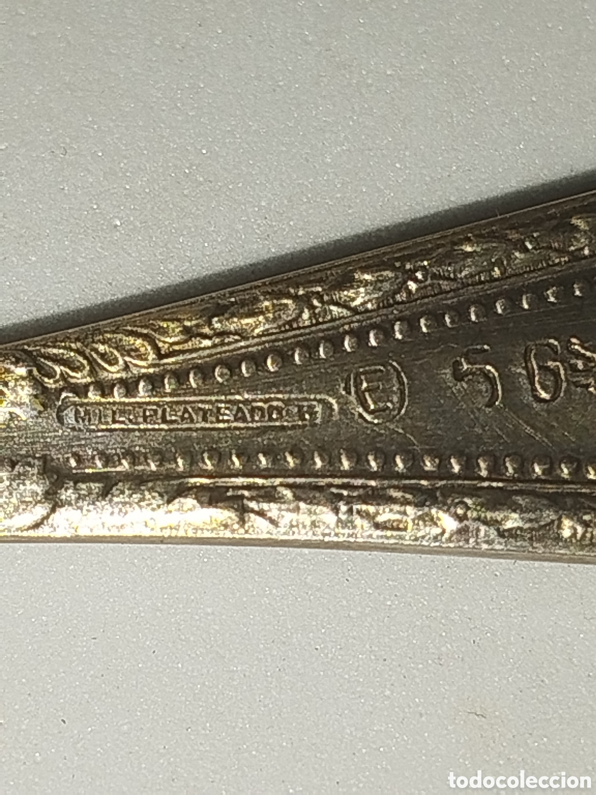 Antig&uuml;edades: Estuche cuberteria acero inoxidable y plata - Foto 7