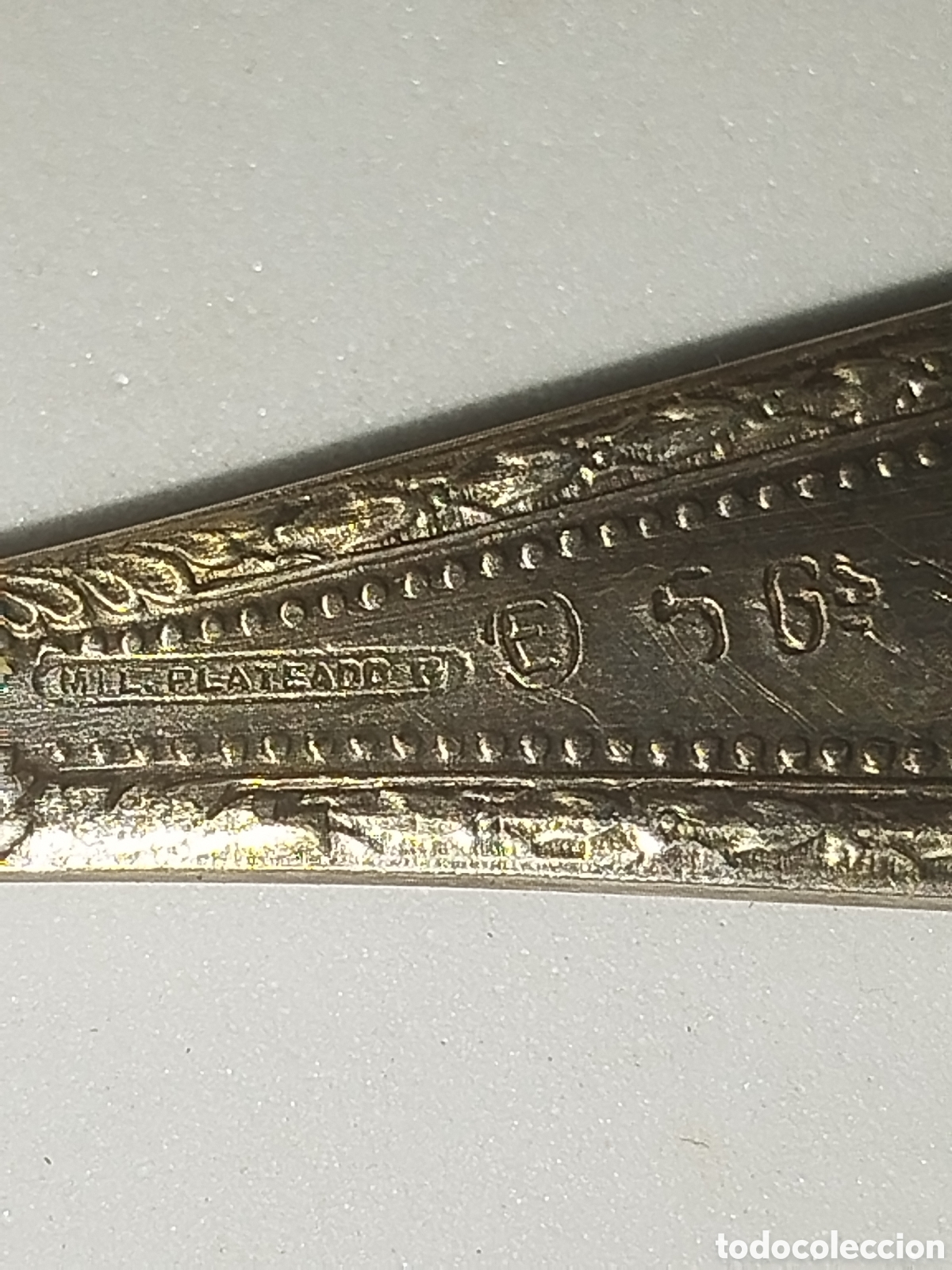 Antig&uuml;edades: Estuche cuberteria acero inoxidable y plata - Foto 8