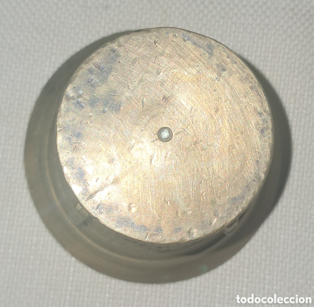 Antig&uuml;edades: Almirez Mortero Bronce Peque&ntilde;o Labrado - Foto 4