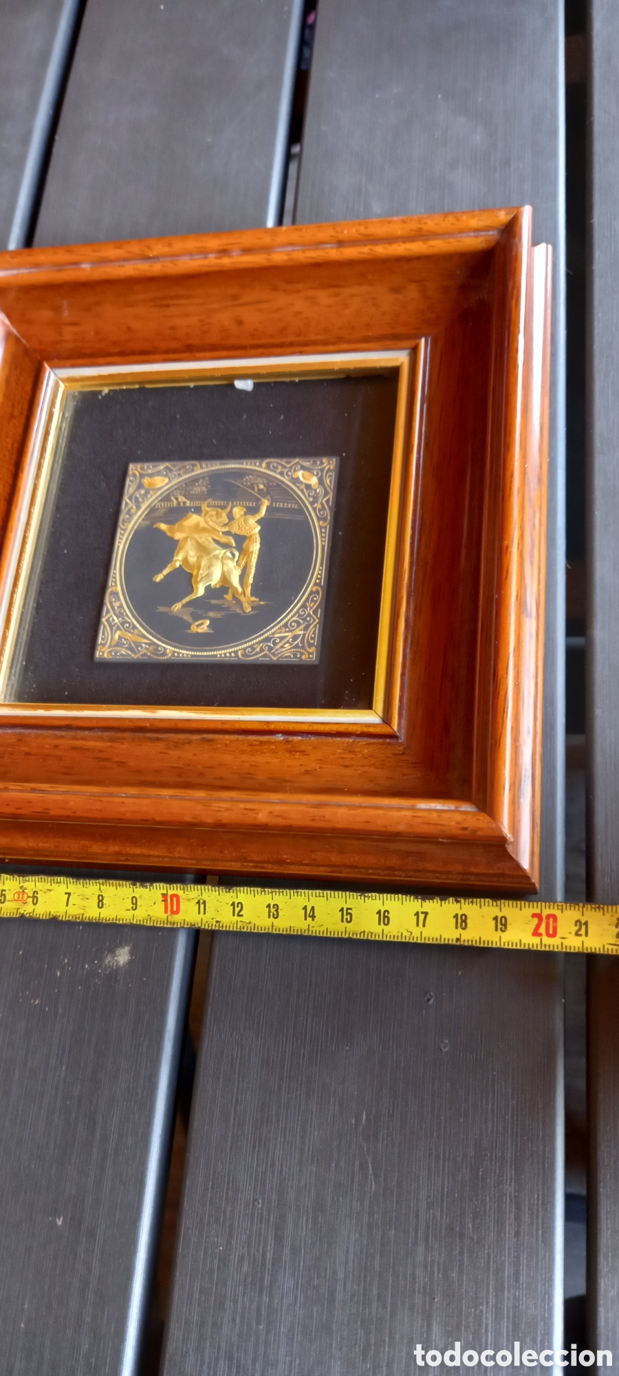 Antig&uuml;edades: ANTIGUO CUADRO DE TORERO - Foto 14