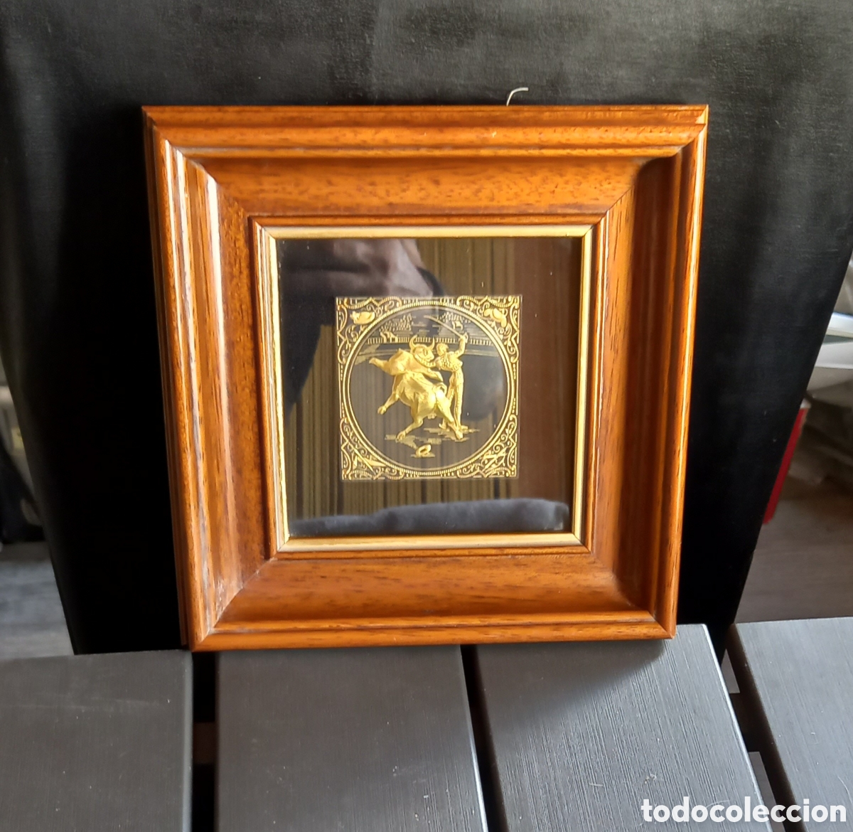 Antig&uuml;edades: ANTIGUO CUADRO DE TORERO - Foto 15