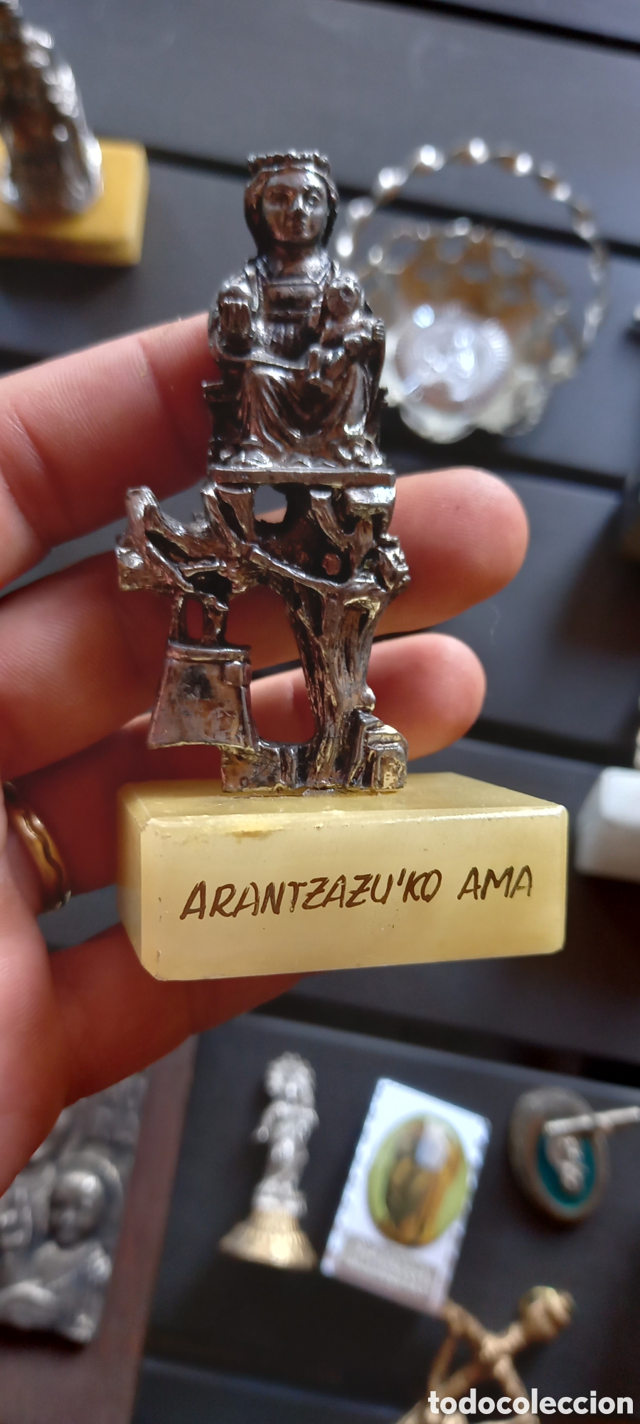 Antig&uuml;edades: LOTE ARTICULOS RELIGIOSOS - Foto 5