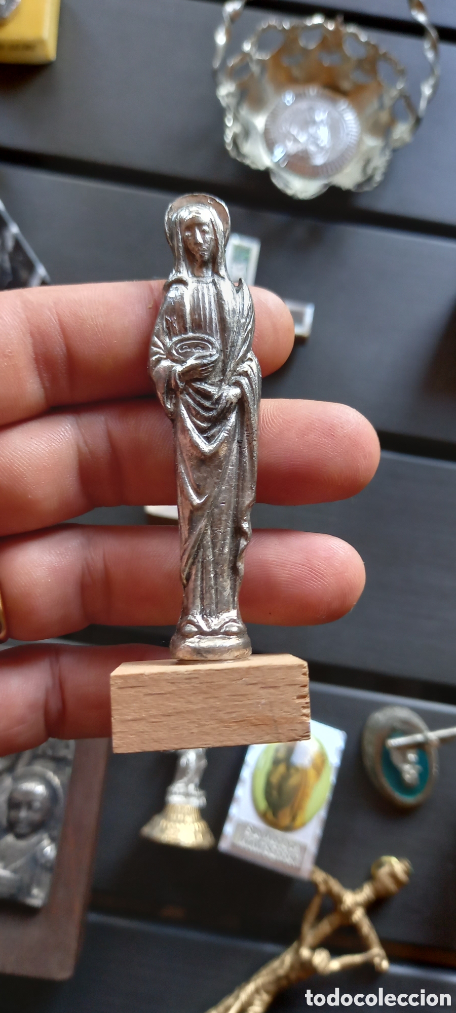 Antig&uuml;edades: LOTE ARTICULOS RELIGIOSOS - Foto 11