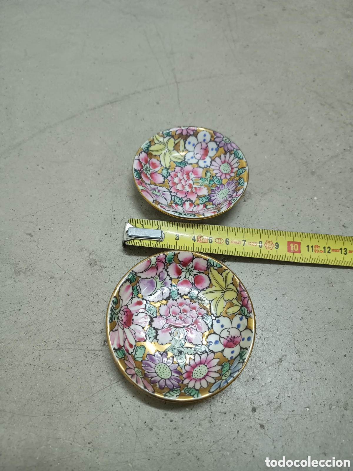 Antig&uuml;edades: 2 PLATITOS DE PORCELANA - MACAU - Foto 3